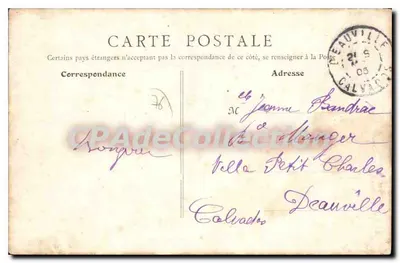 La Bouille — Ogólny widok — B. F., PARIS (2) — Rewers