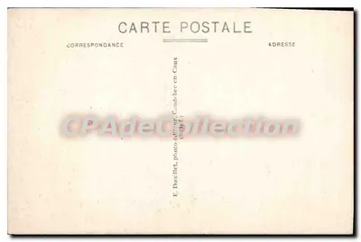 Dom Templariuszy — Caudébec-en-Caux (S.-Inf.) — E. Dorililet, wydawca (S.-Inf.) — Rewers