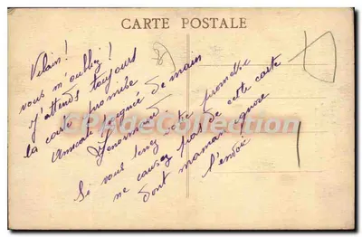 Caudebec-en-Caux — Rue de la Boucherie, Stare Domki — wydawca nieznany — Rewers