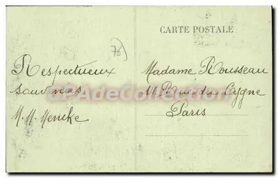 Crié-Plage — Panorama plaży — Coll. Dussussat — Rewers