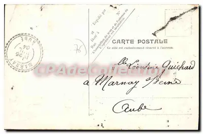 Dieppe — Plaża — V.P. Paris, Nr 2 — Rewers