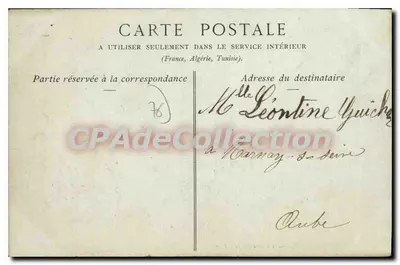 Dieppe — Rue de la Grève — Kollekcje ND Fotografia nr 56 — Rewers