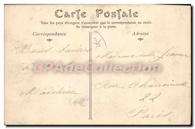 Dieppe — Os Grandes Parques — MD. Phot — Verso