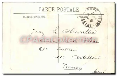 Chegada da Malle Anglaise — Dieppe — Casino de Dieppe — Verso