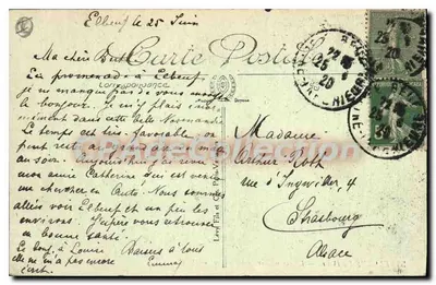 Elbeuf-Orival — Iglesia adyacente al Rocher — N.G. — Reverso
