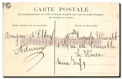 Elbeuf - Ayuntamiento — A.P. 3 — editor A.P. 3 — Reverso