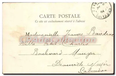 Fécamp — La Plage - Vue générale — Wasmer, édit., n°32 — Verso