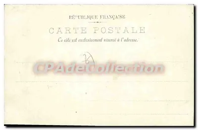 Le Havre — Rue Thiers — LL. — N°15 — Verso