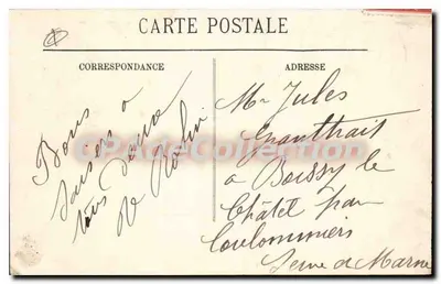 Le Havre — Ansicht der Mole — LL. n° 474 — Rückseite