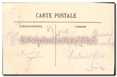 Le Havre — O Palácio das Regatas — Sala de Espectáculos — LL — Verso