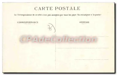 Le Havre — O Palácio de Justiça — CPAdeCollection — Verso