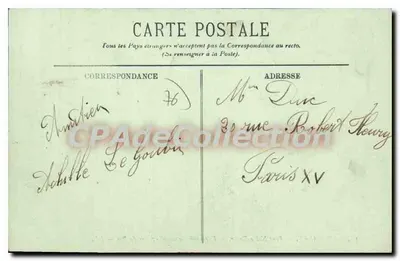 Le Havre — Ponte Nossa Senhora — Visão geral sobre o Porto do Rei — LL. n° 334 — Verso