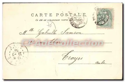 Le Havre — Invoer van het Haven — V.P. 12 — Achterkant
