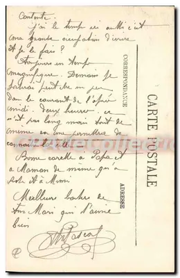 Le Havre — A Igreja de São Vicente de Paulo — editor LL, n° 285 — Verso