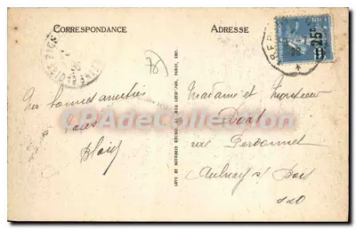 MESNIL-VAL — Plaża przy niskiej mierze — L.L. — n°55 — Rewers
