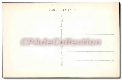 St-AUBIN-s-MER (Seine-Inf.) — La arena con marea baja — Colección 'Ciel de France' — Reverso