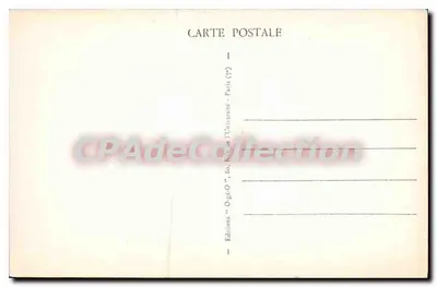 St-AUBIN-sé-MER (Seine-Inf.) — El Paseo del Castillo — Colección 'Ciel de France' — Reverso