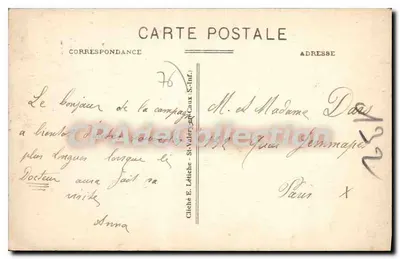 St-Valéry-en-Caux (S.-I.) - Allgemeiner Blick — Verlag nicht sichtbar, Seriennummer nicht sichtbar — Rückseite