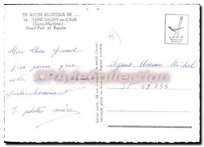Saint-Valery-en-Caux — Anteporte e Bacias — Lapie — Verso