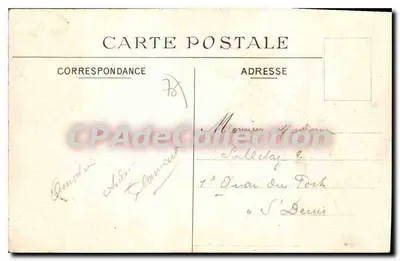 Le Tréport — Pod falami — CAB, n°47 — Rewers