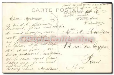 Le Tréport — Rue Alexandre Papin — Wydawnictwo Ancre Marine — Rewers