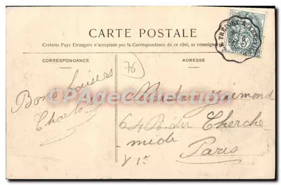 Le Tréport — Quai de la République — Bouquielat, éditeur — Rewers