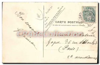 Le Tréport — Il Casinò — V.P. Parigi n.13 — Verso