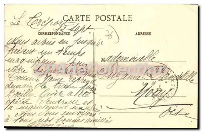 Le Tréport - Port — Portowy album Tréportais, Mathis, n°68 — Rewers