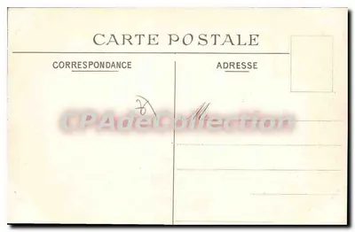 Le Tréport — Vista tirada do Calvário — C.A.B. n°27 — Verso