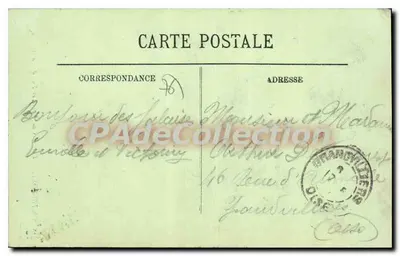 Le Tréport — A Cruz de Pierre e Rua de Paris — LL — Verso