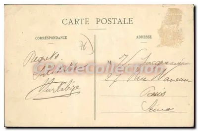 VEUULES-les-ROSES. - O Casino — Cliché A. Bertran, editor, Mantes — Verso