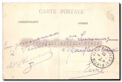 VEUULES-les-ROSES (S.-Int.) - De Kust - Uitzicht genomen vanaf de Westkant — Achterkant