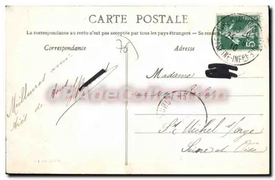 Sainte-Adresse - Il plateau, viale Félix-Faure — Collezione AD, n° 291 — Verso