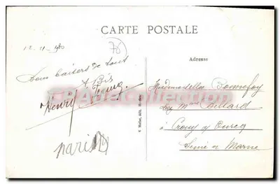 Buchy (Seine-Inf.) — L'Hotel de Ville — Verso