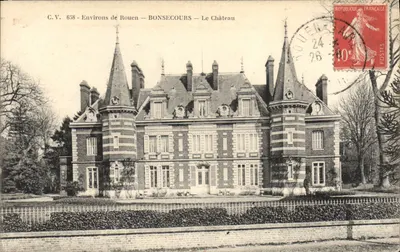 BONSECOURS — Le Château — C.V. 658 — Environs de Rouen