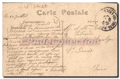 Sainte-Adresse — Nice Havrais, Die Villas — Verlag: 581 — Rückseite