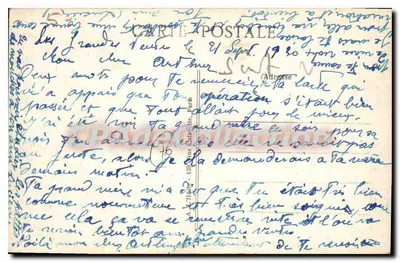 Les Grandes-Ventes (S.-In.) — Floresta de Éawy, Avenida dos Limousins — editor não identificado — Verso