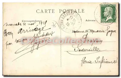 Angerville-Bailleul — Schody zamkowe — L. Littoral, nr 638 — Rewers