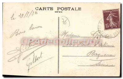 Bacqueville-en-Caux — Most — S.I. (Société d'Imprimerie) — Rewers