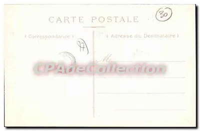 Coulommiers — La Caserma — Cartolina d'epoca di raccolta n°30 — Verso