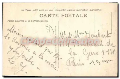 Melun — Ogólny Widok — Pasteu n°51 — Rewers