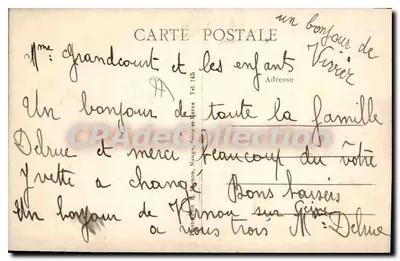 Brzegi Seiny — Zamek Vaux-le-Pénil — Melun (S.-et-M.) — Rewers