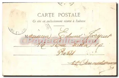 Provins - Biblioteka i Muzeum - Villa Garnier — A. Vernant, wyd. — Rewers