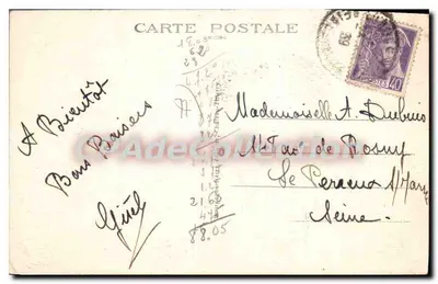 Provins (S.-et-M.) — Widok panoramiczny — G. Bouzegue — Rewers