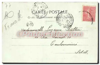 Villefermoy blisko Nangis — festynik w kaplicy — Nangis, Dumoutier, wyd. nr 346 — Rewers