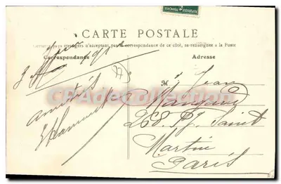 Chelles (S.-et-M.) — Os Margens do Canal e o Ponte — B F., PARIS — Verso