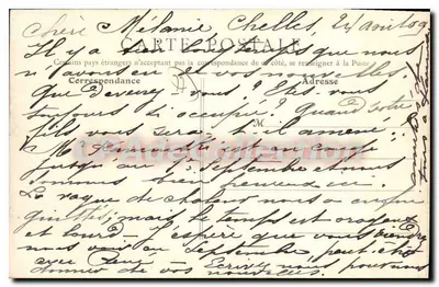 Chelles — La Marne w Gournay — Most — Wydane przez Agencję Wypożyczalnię E. Mascré w Chelles — Rewers