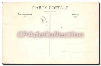 DAMMARIE-LES-LYS — Castelo de Bellombre (Leste) — Thibault, editor, Melun — Verso