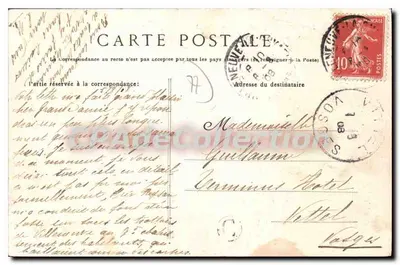 Montreuil-sur-Loire — Kasteel Courbeton — Milliet, boekhandelaar, Montreuil-sur-Loire — Achterkant