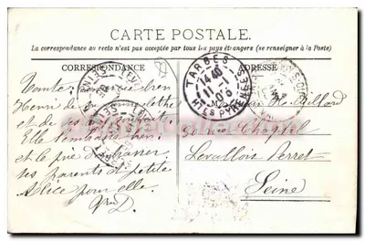Crouy-sur-Ouercq — Vista Geral — Editor Haineellin — Verso